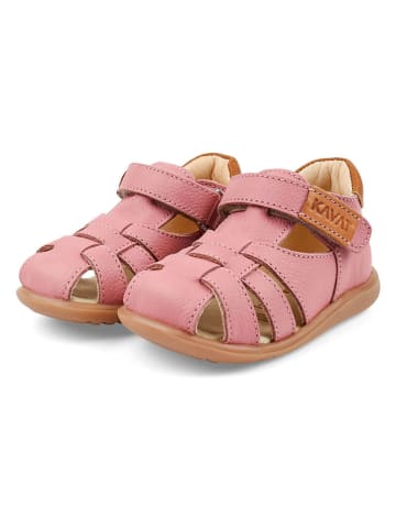 KAVAT Leder-Halbsandalen "Rullsand EP" in Rosa
