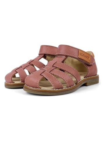 KAVAT Leren enkelsandalen "Forsvik EP" lichtroze