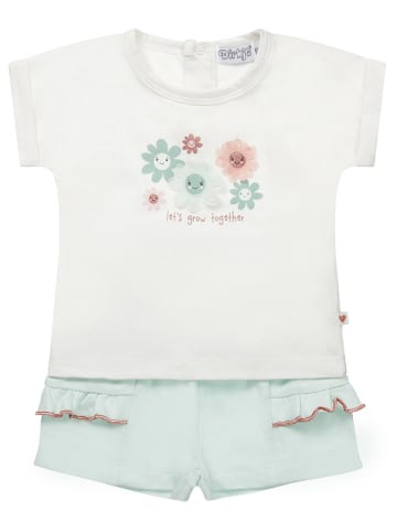 Dirkje 2tlg. Outfit in Weiß/ Grün