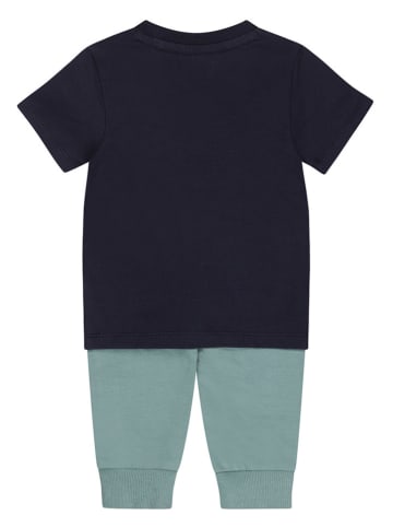 Dirkje 2-delige outfit zwart/groen