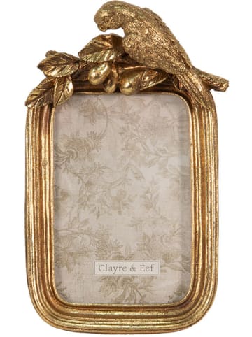 Clayre & Eef Bilderrahmen in Gold - (B)13 x (H)22 cm