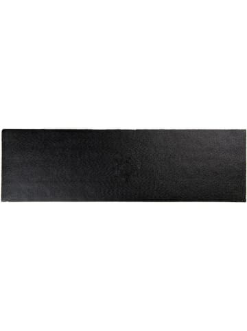 Clayre & Eef Kokos-deurmat lichtbruin/zwart - (L)75 x (B)22 cm