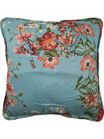 Clayre & Eef Kissenhülle in Mint/ Rosa - (L)50 x (B)50 cm