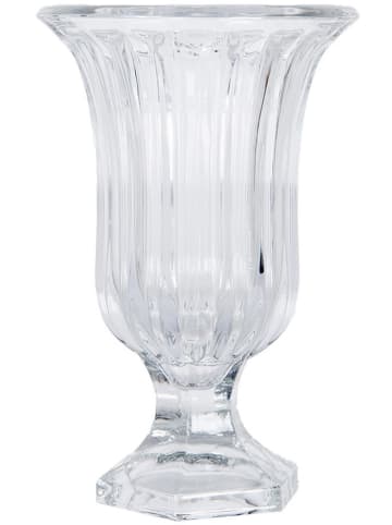 Clayre & Eef Vaas transparant - (H)19 x Ø 12 cm
