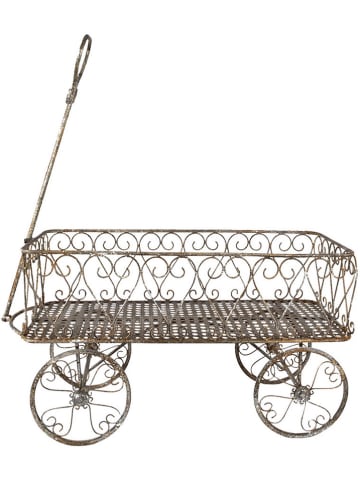 Clayre & Eef Plantenhouder bruin - (B)76 x (H)88 x (D)32 cm