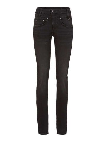 Herrlicher Dżinsy - Skinny fit - w kolorze czarnym