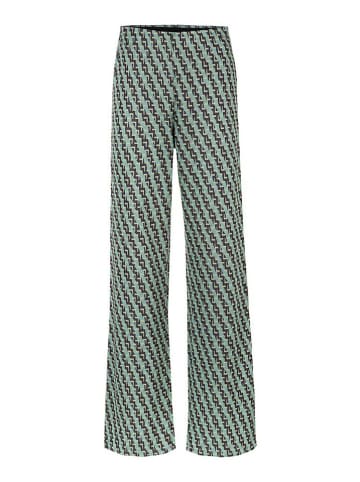 Herrlicher Broek mintgroen/zwart