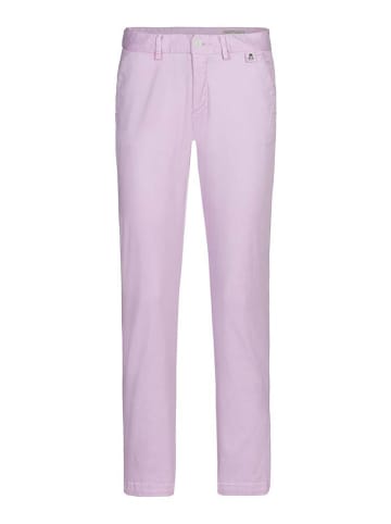 Herrlicher Spodnie chino w kolorze jasnoróżowym