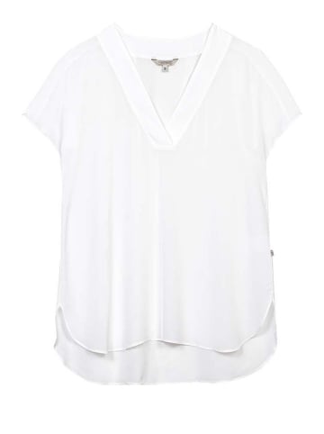 Herrlicher Seiden-Bluse in Weiß