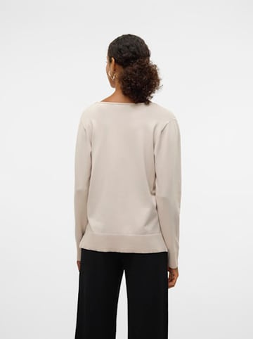 Vero Moda Sweter w kolorze beżowym