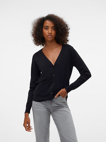 Vero Moda Kardigan w kolorze czarnym