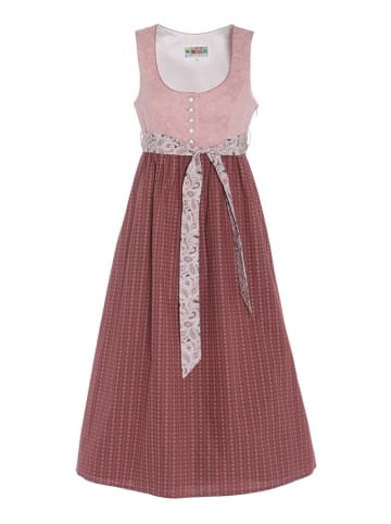 Berwin & Wolff Umstandsdirndl in Rosa/ Rot