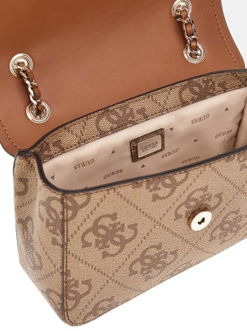 Guess Umhängetasche in Beige/ Hellbraun - (B)22 x (H)17 x (T)7 cm