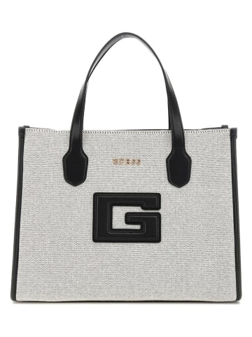 Guess Torebka w kolorze szaro-czarnym - 34 x 26 x 13 cm