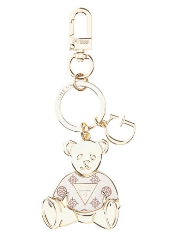 Guess Schlüsselanhänger in Gold