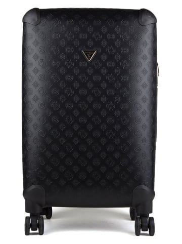 Guess Hardcase-Trolley in Schwarz - (B)39 x (H)64 x (T)28 cm