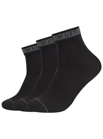 Mustang 9er-Set: Socken in Schwarz