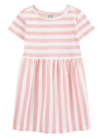 carter's Kleid in Weiß/ Rosa
