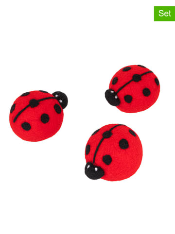 Nordheim 3-delige set: wasdrogerballen rood
