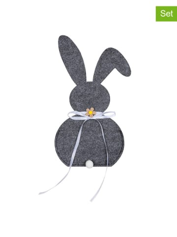 Nordheim 3er-Set: Bestecketuis in Grau - (H)31 cm