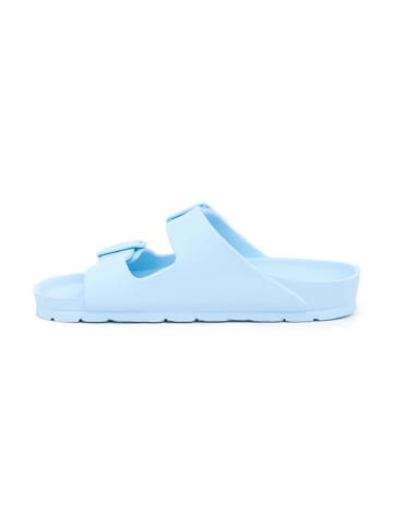 SABOKETS Pantoletten in Hellblau