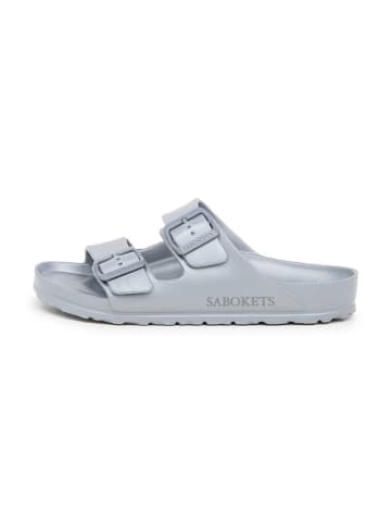 SABOKETS Slippers zilverkleurig