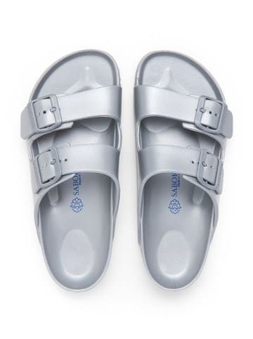 SABOKETS Pantoletten in Silber