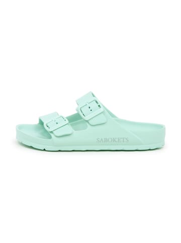SABOKETS Slippers lichtblauw