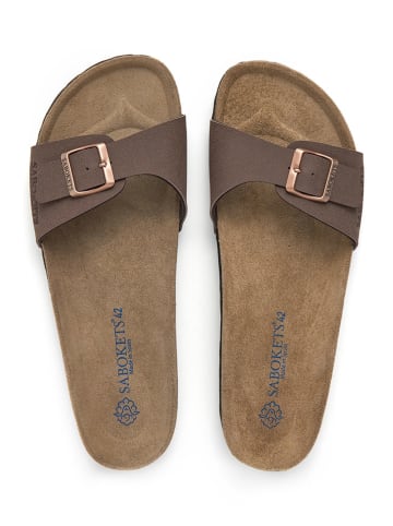 SABOKETS Slippers bruin