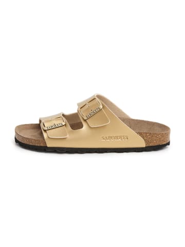SABOKETS Pantoletten in Gold