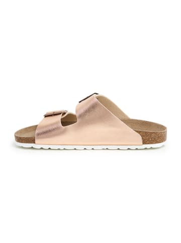 SABOKETS Slippers lichtroze/goudkleurig