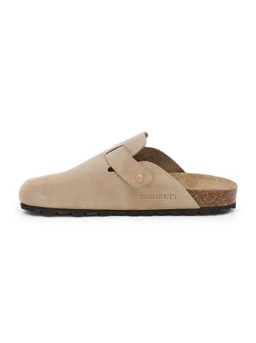 SABOKETS Clogs in Hellbraun