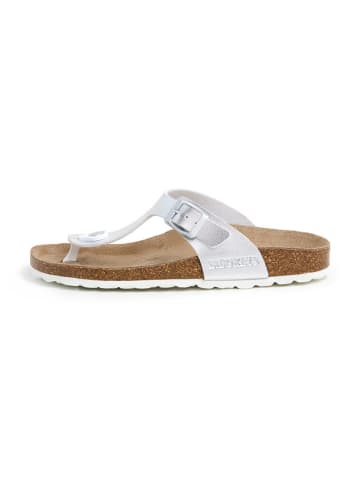 SABOKETS Teenslippers zilverkleurig