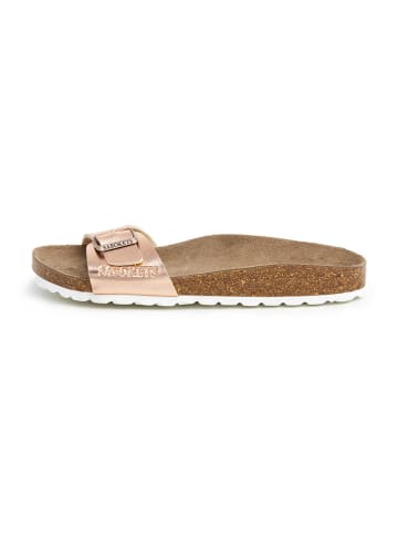 SABOKETS Slippers lichtroze/goudkleurig