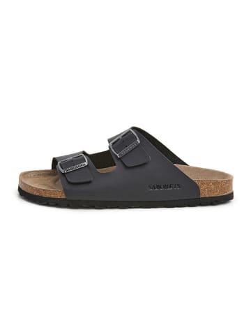 SABOKETS Pantoletten in Schwarz