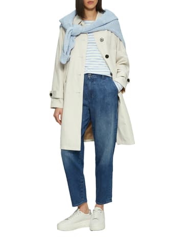 s.Oliver Longsleeve in Weiß/ Hellblau