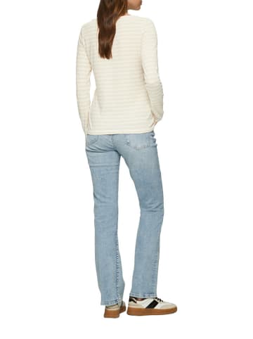 s.Oliver Longsleeve in Beige/ Creme