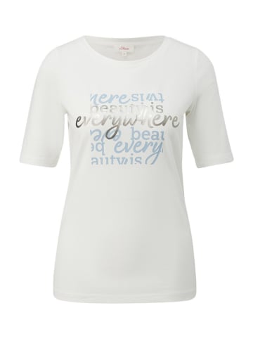 s.Oliver Shirt in Weiß