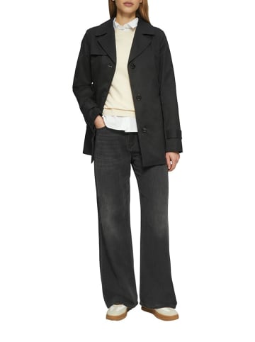 s.Oliver Trenchcoat in Schwarz