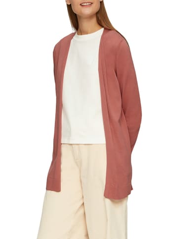 comma Cardigan in Hellbraun