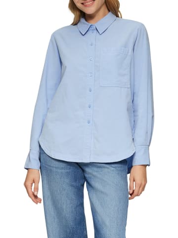 comma Blouse lichtblauw