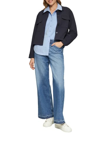 comma Blouse lichtblauw