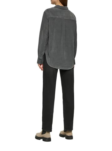 comma Jeans-Hemd in Anthrazit