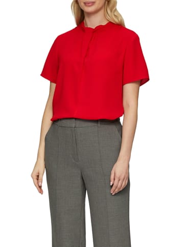 comma Bluse in Rot