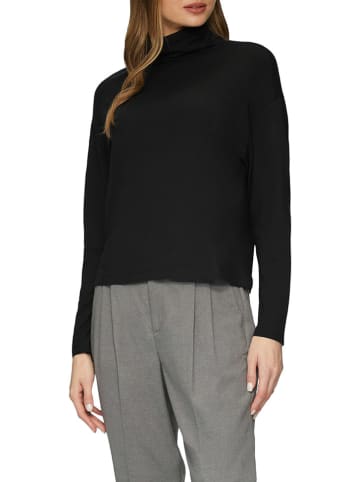 comma Longsleeve in Schwarz