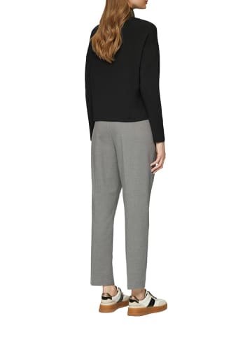 comma Longsleeve in Schwarz