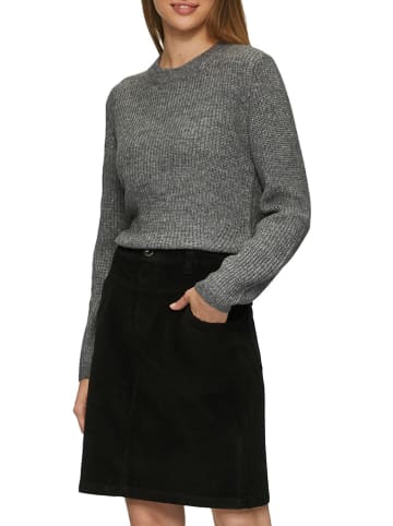 comma Sweter w kolorze antracytowym