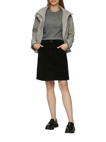 comma Sweter w kolorze antracytowym