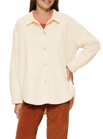 comma Cordhemd in Beige
