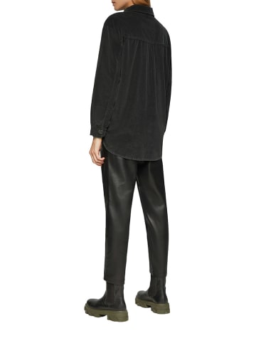 comma Corduroyblouse antraciet